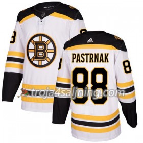 Boston Bruins tröja David Pastrnak 88 Vit 2017-2018 Adidas Authentic - Dame NHL Tröjor